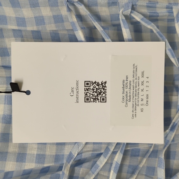 NWT Sleeper Vichy Marquis Maiden dress, small - Picture 7 of 8